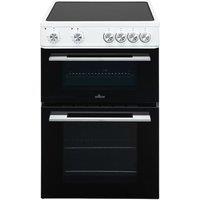 Willow Electric White Twin Cavity Cooker with Ceramic Hob
