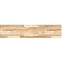 Berkfield Home Floating Shelf 120x30x2 cm Untreated Solid Wood Acacia in Brown | Size: 120 x 30 x 2 cm