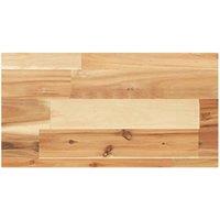 Berkfield Home Floating Shelf 60x20x4 cm Oil Finished Solid Wood Acacia in Brown | Size: 60 x 20 x 4 cm