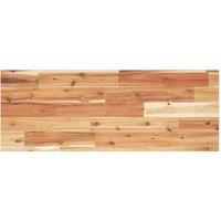Berkfield Home Floating Shelf 80x30x2 cm Oil Finished Solid Wood Acacia in Brown | Size: 80 x 30 x 2 cm