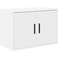 Berkfield Home Garage Wall Cabinet White Engineered Wood