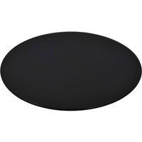 Berkfield Home Table Top Tempered Glass Round 900 mm in Black