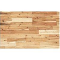 Berkfield Home Table Top Rectangular 100x50x4 cm Solid Wood Acacia in Brown | Size: 100 x 50 x 4 cm