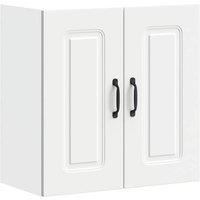 Berkfield Home Kitchen Wall Cabinet Kalmar White Engineered Wood