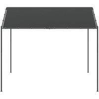 Berkfield Home Spacious Canopy Tent Anthracite 4x3 m Steel & Fabric in Dark Grey