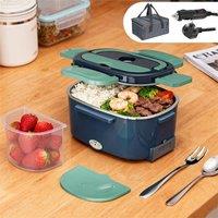 Nordara 1.5L Portable Electric Lunchbox UK Plug for Car & Office in Dark Blue