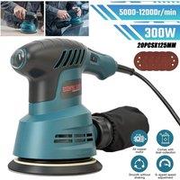 SPETLEK 300w Electric Random Orbital Sander 6 Speeds in Green | Size: 10000mm x 520mm