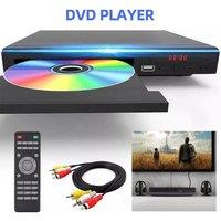 NESTLUNE DVD Player Compact Multi Region HDCD CD VCD Music Disc in Black