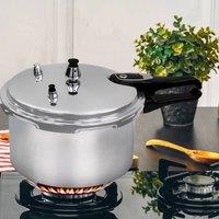 EONLION 3.5L Dual Handle aluminum Pressure Cooker in Silver | Size: 100 cm