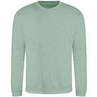 AWDis Men's Just Hoods Sweatshirt in Dark Green | Size: XS