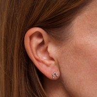 Gold Trip Women's Aquarius Zodiac Constellation Earrings in Silver
