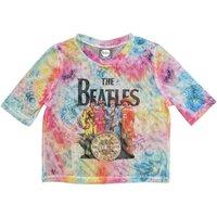 The Beatles Women's Sgt Pepper Mesh Crop Top | Size: XL