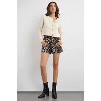 Hiccup Women's Buttoned Knit Cardigan in Cream | Size: Small