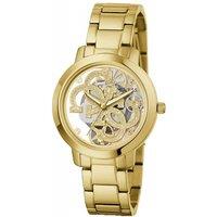 Guess Women's GW0300L2 Quattro 36mm Quartz Watch in Gold
