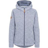 Trespass Women's Reserve Hooded Fleece in Blue | Size: Large