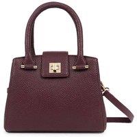 Jones Bootmaker Women's Whimsy Leather Top Handle Bag in Burgundy