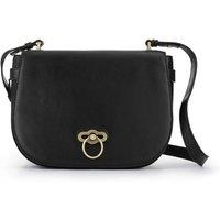 Jones Bootmaker Women's Vesper1 Leather Handbag in Black