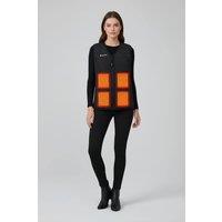 Anniou Women's Women's V-Neck Heated Gilet in Black | Size: Large