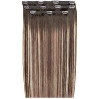 Beauty Works Women's 18 Deluxe Clip-In Extensions in Walnut