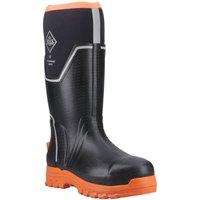 Muck Boots Men's Grit S5 Safety Wellington in Black | Size: 6