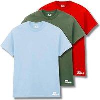 No Chaos Men's Logo 3 Pack T-Shirts - Blue/Green/Red | Size: 4XL