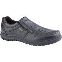IMAC Men's Grain Leather Shoes in Black | Size: 7.5