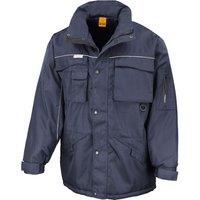 Result Men's Heavy Duty Coat in Navy | Size: Medium
