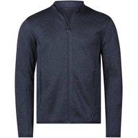 TEE JAYS Men's Knitted Outdoor Fleece Jacket in Navy | Size: 4XL
