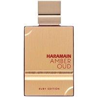 Al Haramain Men's Amber Oud Ruby Edition Eau de Parfum Spray 60ml in Clear