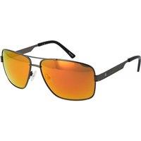 Champion Men's CU5131-62C01 Square/Rectangle Sunglasses in Black