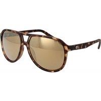 Champion Men's CU5134-58C03 Square/Rectangle Sunglasses in Brown
