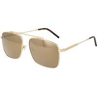Champion Men's CU5152-58C01 Square/Rectangle Sunglasses in Gold