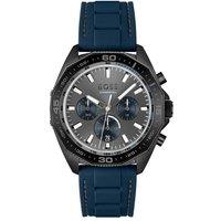 BOSS Men's 1513972 Energy 44mm Quartz Watch in Blue