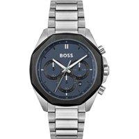 BOSS Men's 1514015 43mm Quartz Watch in Silver