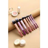 8PCS Professional Makeup Brush Tools Set in Pink