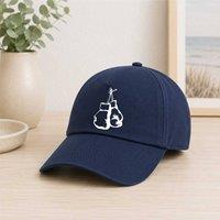 60 SECOND MAKEOVER Boxing Gloves Baseball Cap in Navy