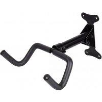 NESTLUNE Bike Wall Mount Rack Foldable Bicycle Storage Hanger in Black | Size: 10000mm x 520mm