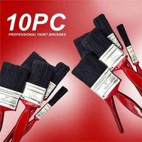 EONLION 10 Pack Durable Fine Paint Brush Set Painting in Red | Size: 1000mm 2000mm