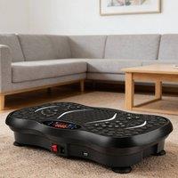 Ventryn Power Vibration Plate Vibrating Machine Platform Exercise in Black | Size: 0-12 m