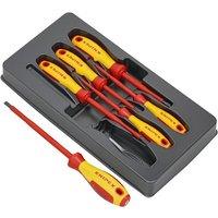 KNIPEX VDE Screwdriver Set, 6 Piece