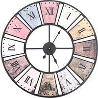 Berkfield Home Vintage Wall Clock with Quartz Movement 60 cm XXL