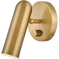 Netlighting Dax Reading Light Heritage Brass in Bronze