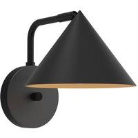 Netlighting Alora Mood Remyck Dome Wall Lamp Contemporary Matt Black 1x E27