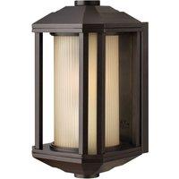 Netlighting Hinkley Castelle Outdoor 1 Light Small Wall Lantern Bronze IP44