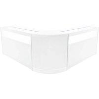 Monstershop Iris LED Shop Counter Set CM60 & 2 x B1500 - White