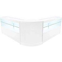 Monstershop Selene LED Shop Counter Set CM60 & 2 x C1500 - White