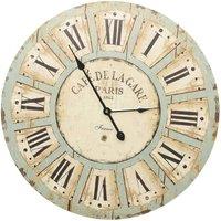 Berkfield Home Wall Clock Multicolour 60 cm MDF