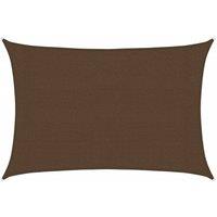 Berkfield Home Sunshade Sail 160 g/m Brown 3x5 m HDPE