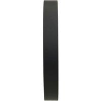 Berkfield Home Luminous Wall Clock Black 30 cm