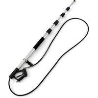 NESTLUNE 5M Telescoping Wand for Pressure Washers 4000PSI Grade Extension Wand in Silver | Size: 100g